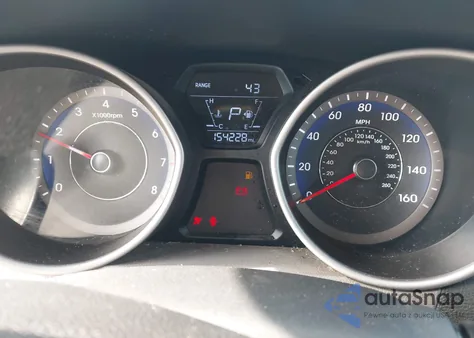 2014 Hyundai Elantra Se z USA, uszkodzony, nr VIN KMHDH4AEXEU210497